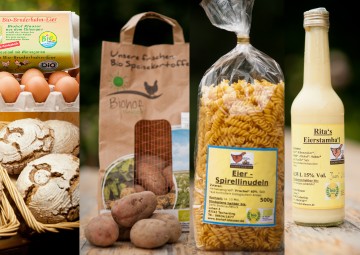 Hofeigenes: Gute Bio-Lebensmittel vom Biohof Klauser im Chiemgau